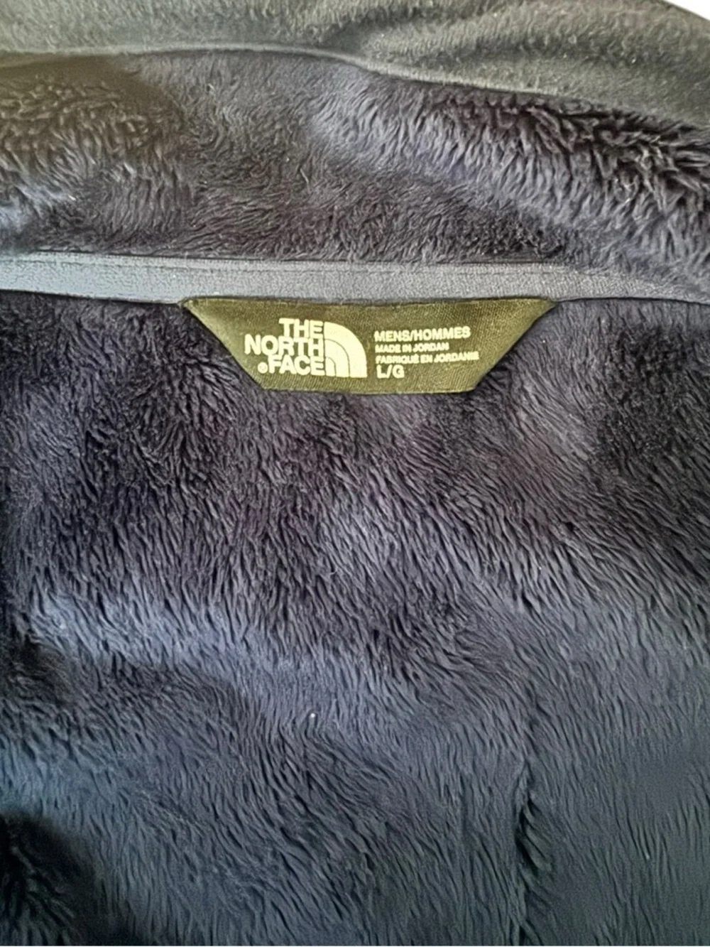 The North Face WindWall Jacket Blue Full Zip Fleece Lined Men’s L
